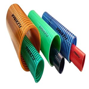Tube flexible de tuyau d'aspiration en spirale renforcé de PVC vert utilisé pour le tuyau d'aspiration d'irrigation agricole de machine de pompe - Product Image 5