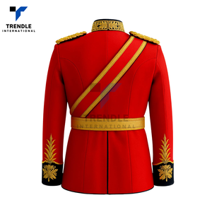 Uniforme Ceremonial Personalizado con Trenzado Decorativo de Seda/Algodón/Poliéster para Bandas de Marcha y Bandas de Metales - Product Image 4