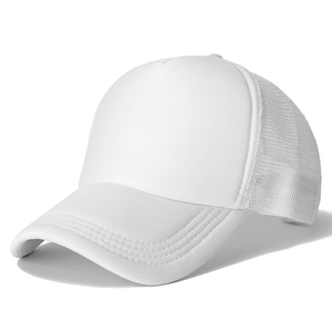Gorra Trucker de Malla Lisa al por Mayor para Hombre, Gorra de Béisbol Ajustable, Ligera, Transpirable, Informal, para Exteriores, con Logotipo Personalizado OEM - Product Image 2