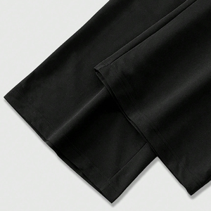 Up Felt Custom Skull Print Wide Leg Sweatpants Heavyweight 100% Cotton Fleece Sweatpants For Unisex - Product Image 6