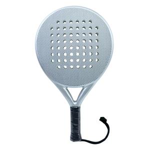 ราคาโรงงาน คุณภาพสูง ไม้เทนนิสเพชรแบบกำหนดเอง คาร์บอนไฟเบอร์เต็มรูปแบบ น้ำหนักเบา แกน EVA กันลื่น ระดับมืออาชีพ รับผลิตแบบ OEM - Product Image 2