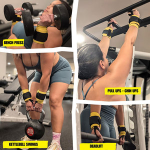 Accesorios de Fitness, Muñequeras Deportivas, Cómodas y Sostenibles, Diseño con Presilla para el Pulgar, Muñequeras para Levantamiento de Pesas, Precio al por Mayor - Product Image 4