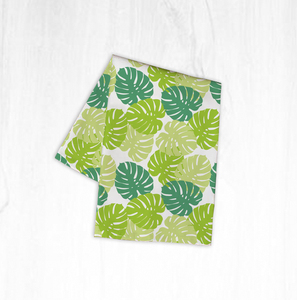 Sai Impex Custom Printed Christmas Leaf <b>Kitchen</b> Towel 100% Cotton Sustainable Washable Anti- Modern Design 150-210 GSM Tamil - Product Image 1