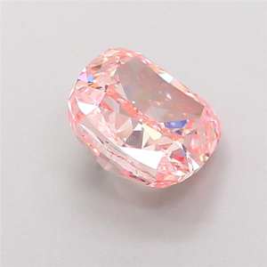 Diamant de laboratoire CVD rose vif fantaisie certifié IGI, taille coussin, VS1, diamant non monté pour la fabrication de bijoux de luxe - Product Image 2