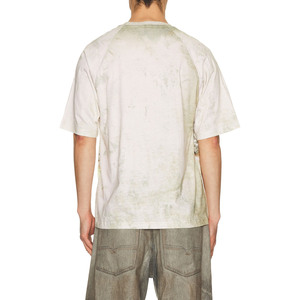 Camiseta Casual de Manga Corta con Cuello Redondo para Hombre, de Fibra de Algodón y Bambú, con Estampado Digital, Técnica Tie Dye, Ecológica, Transpirable y de Secado Rápido - Product Image 3