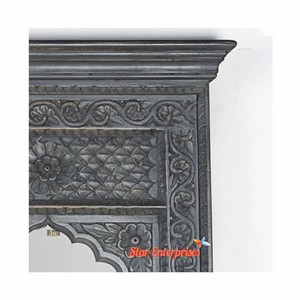 Antique Teak Wood <b>Wall</b> <b>Mirrors</b> OEM Custom Wholesale | Traditional Design Eco-friendly Handmade Durable Lightweight | Aqudus - Product Image 5