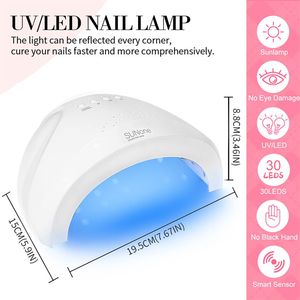 Kit professionale per estensione unghie in polygel Limegirl a 12 colori con lampada UV da 48 W e 100 punte rinforzanti per unghie - Product Image 2