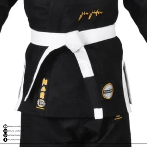 Kimono de Jiu-Jitsu Brésilien Premium en Coton 100% Tissage Perlé avec Logo Personnalisé – Tenue Professionnelle de Grappling et d'Entraînement - Product Image 3