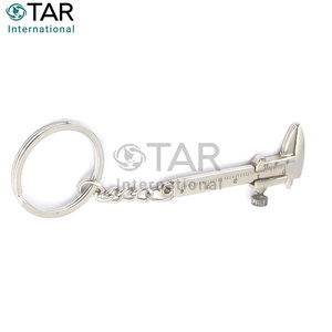 Mini outil porte-clés avec porte-clés, règle à vernier mobile, porte-clés coulissant, mesure compacte - Product Image 6