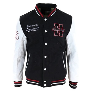 Vestes universitaires pour hommes sur mesure, vestes d'hiver chaudes pour le collège, logo personnalisé pour le baseball, logo personnalisé, veste d'hiver chaude pour hommes - Product Image 3