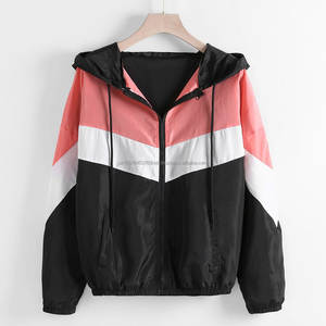 Chaqueta Cortavientos Unisex Ligera, Impermeable y Ecológica, con Capucha, Cierre de Cremallera, Transpirable, Estilo Oxford - Product Image 3