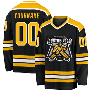 Sudaderas con capucha de hockey de diseño personalizado unisex Ropa deportiva de hockey sobre hielo OEM con bordado para adultos - Product Image 3