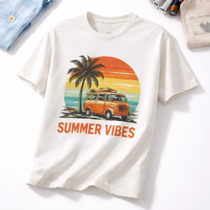 T-shirt pour homme 100 % coton personnalisé en gros - Fabricant et fournisseur OEM 320g Impression numérique Séchage rapide et respirant Logo personnalisé - Product Image 3