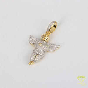 Designer Heavenly Pendant With Angel Wings And Premium Jewelry Finish - Product Image 4