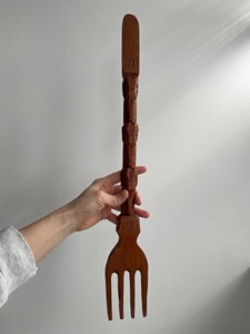 Cuillère à thé en bois durable, cuillère à café et sucre en bois naturel, manche lisse, ustensile de cuisine - Product Image 4