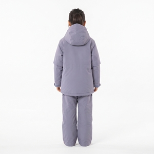 Combinaison de ski d'hiver pour enfants, imperméable, coupe-vent, respirante, épaisse et chaude, combinaison de snowboard avec fermeture éclair, vêtements d'extérieur - Product Image 3