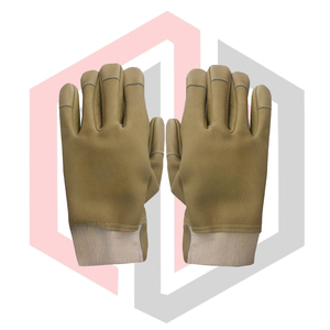 Waterproof Cowhide Leather Driver <b>Gloves</b> Men Anti-Cut Anti-Heat Safety Machine Washable <b>Silicone</b>-Free Powder-Free Tear-Resistant - Product Image 2