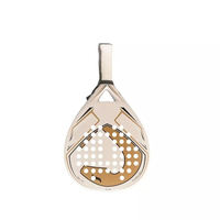 Vente flash Raquette de padel personnalisée de haute qualité, design diamant, bois, nylon, légère, écologique, fabriquée au Pakistan, SMART SHINE