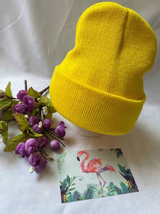 Bonnet en tricot pour femme, fabrication directe usine, bonnet en jersey doux au toucher, bonnet en tricot à marque privée, approvisionnement en gros - Product Image 1