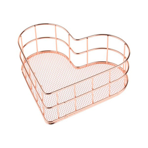 Wave Design Metal Wire Fruit Basket for Decorative Kitchen Counter Styling - Product Image 2