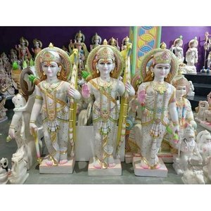 Ram หินอ่อน Darbar รูปปั้น - Product Image 4