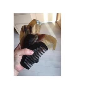 Peigne en corne naturelle pour démêler les cheveux, outil antistatique pour le soin des cheveux, pour l'entretien quotidien et le massage du cuir chevelu - Product Image 1