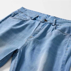 Pantalones Vaqueros para Hombre, Duraderos, con Costuras Resistentes, para Uso Diario Informal, Ajuste Atlético, Elásticos - Product Image 4