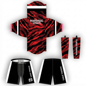 Sublimated Custom Ice Hockey Uniform Set Sportswear Uniforms Type OEM Custom Embroidery Ice Hockey Uniform Jerseys Pant <b>Socks</b> - Product Image 1
