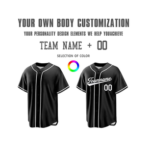 Camiseta de Béisbol para Hombre, Estilo Oversize, Personalizada con el Logotipo del Equipo, con Botones, Ropa Urbana, Transpirable y Ligera - Product Image 5