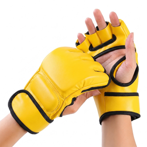 Guantes de Boxeo Profesionales MMA MANGOES FASHION, Cuero Sintético Transpirable, Impermeables, Anti-UV, Muñequera Ajustable - Product Image 2