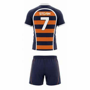 Maillot de rugby personnalisé de qualité supérieure pour clubs, entraînement, maillot de football et de rugby pour femmes, service OEM, uniforme de rugby pour équipes grandes tailles - Product Image 3