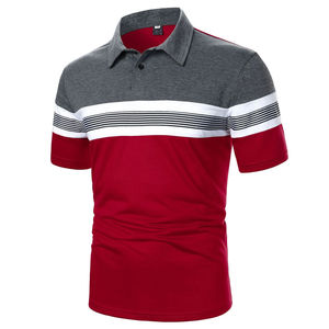 Wholesale High Quality <b>Plain</b> Mens Golf Polo Shirts Blank Polo <b>Tshirts</b> 100 Cotton Mens Solid Polo Shir - Product Image 2