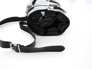 Bolsa de Almacenamiento para Cuchillos Portátil Clásica de Cuero Genuino Personalizada, Hecha a Mano, con Correa de Hombro Ajustable, Estuche para Cuchillos de Chef LKR-0400 - Product Image 5