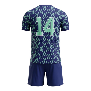 Conjunto de Uniforme Deportivo de Fútbol con Costuras Resistentes y Apariencia Profesional para Prácticas y Competiciones de Equipo - Product Image 4