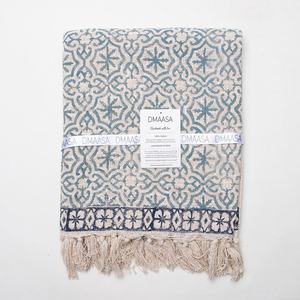 Belle couverture de canapé en gros pour décoration intérieure de luxe Couvertures de lit en coton léger et imprimé - Product Image 6