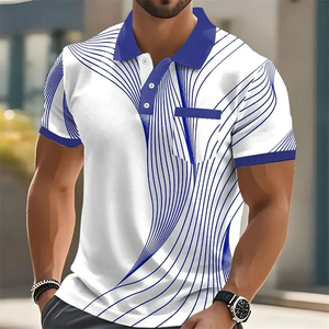 Camisa de Verano para Hombre, Moderna, de Manga Corta, 100% Algodón, Ecológica, Transpirable, de Alta Calidad, Informal - Product Image 2