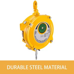 Portautensili Retrattile 20-33 libbre, Lunghezza 1,5 m, Bilanciatore a Molla Industriale con Gancio e Cavo Metallico Regolabile per Macchinari Industriali - Product Image 2