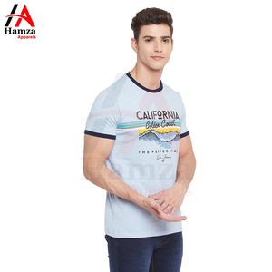 Camiseta de calle principal para hombre, 100% de algodón, alta calidad, hecha a medida, superventas, ropa informal, serigrafía, diseño de cuello, estambre - Product Image 4