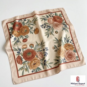 Pañuelo Cuadrado Personalizado, Ligero, de Tela Suave de Primera Calidad, Accesorios de Moda, Fabricante OEM ODM, Suministro al por Mayor en Mauricio, Bajo Costo - Product Image 4