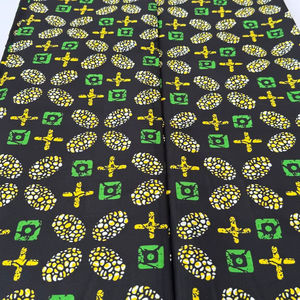 Tissu 100% en coton avec texture douce imprimé à la cire africaine pour la mode et la décoration intérieure en Libye - Product Image 1