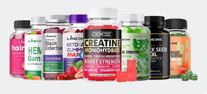 Nhãn hiệu riêng bổ sung hữu cơ Ashwagandha chiết xuất từ rễ giá Ashwagandha Gummies - Product Image 2