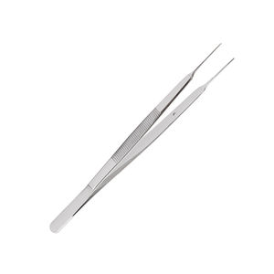 Pinzas Quirúrgicas Oftálmicas de Precisión de Acero Inoxidable Gerald para Cirugía Ocular, 17 cm, Punta Recta, por ORTHO GENIX - Product Image 2