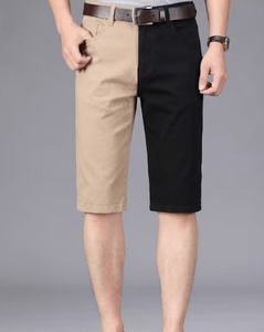 Shorts en jean TRIBON SPORTS pour homme, taille haute, coupe droite, écologiques, respirants, durables, délavage clair, pour les loisirs, les activités de plein air et les voyages - Product Image 2