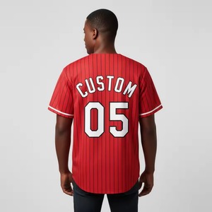 Camisetas Personalizadas de Hip Hop para Hombre y Mujer, Unisex, Negras y Verdes, de Manga Corta, con Botones, Estampadas, Estilo Jersey de Béisbol - Product Image 6