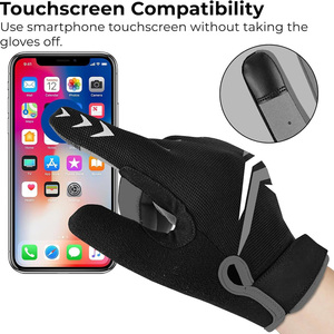 Gants de VTT personnalisés respirants avec rembourrage pour une meilleure adhérence – Équipement de cyclisme extérieur – Exportation Pakistan - Product Image 4