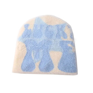 Winter <b>Wool</b>/Cotton <b>Beanie</b> <b>Hats</b> Soft Warm Fabric High Quality Customizable Comfortable Fit Jacquard Designed for Cold Weather - Product Image 4