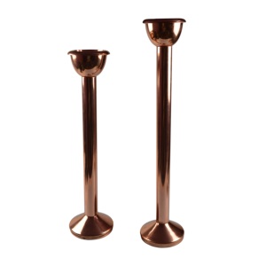 Handmade Golden Cement Color Iron Heat Resistant Eco-Friendly <b>Candle</b> <b>Stick</b> Holder Trending New Arrival Home Hotels Christmas - Product Image 2