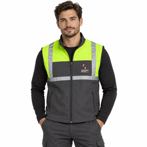 Chaleco de Seguridad para Hombre, Chaleco de Trabajo Reflectante Profesional, Material de Alta Visibilidad, Construcción Duradera, Ajuste Ligero y Cómodo - Product Image 1