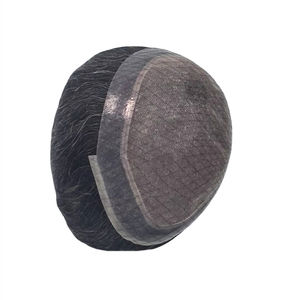 Peluca de Cabello Humano Remy para Hombre, Modelo Australia, con Sistema Capilar de Prótesis - Product Image 6