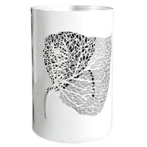 Bougeoirs votifs ronds décoratifs pour la maison de fer avec le revêtement blanc de poudre fini pour le bougeoir votif de décor à la maison - Product Image 5